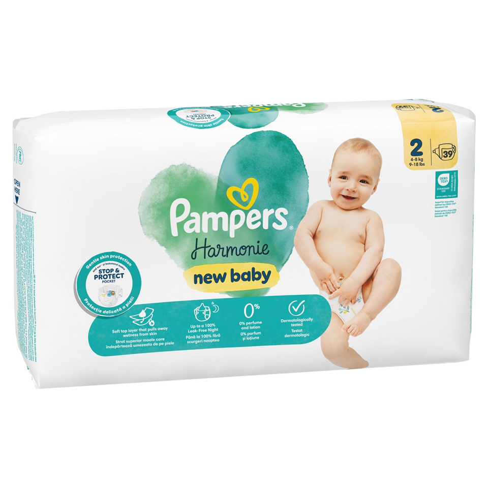 Pampers Harmonie S2 mini 4-8 kg 39kom