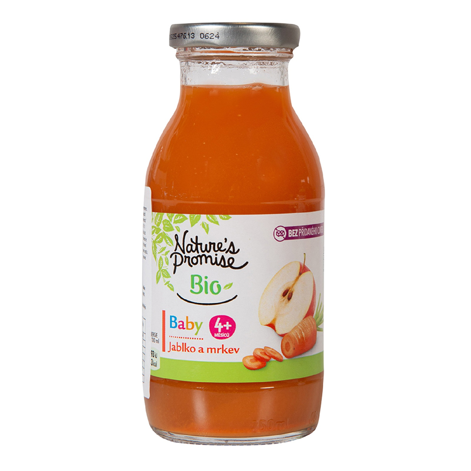 Sok za bebe jab.sargarepa NP BIO 260ml