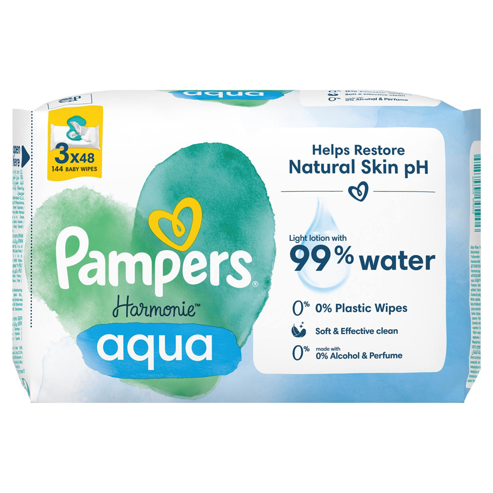 Vlaz.maram.Pampers Harmonie 3x48