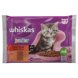 Kesice izbor mesa Junior Whiskas 4x85g