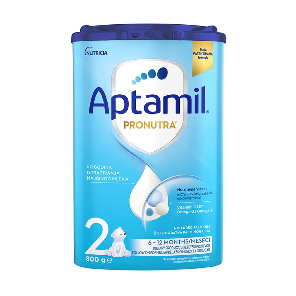 CESAR BIOTIK 2 prelazna mlečna formula za odojčad rođenu carskim rezom, od 6 do 12 meseci, 800 g