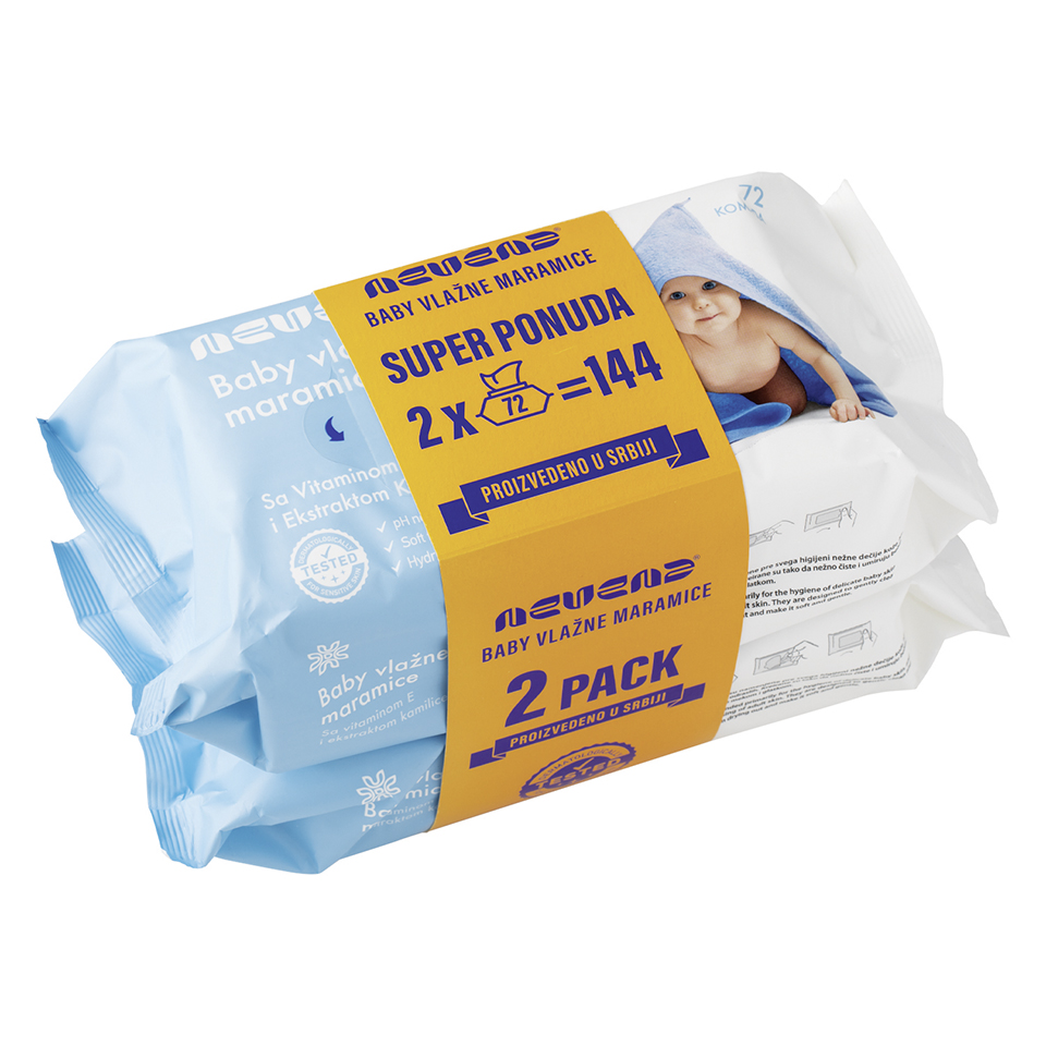 Maramice za bebe Nevena 144/1 duo pack