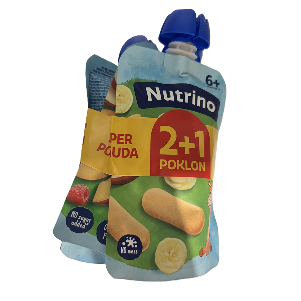 Nutrino pouch 2+1 gratis