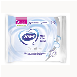 Vl.toalet papir Sensitive Zewa 42