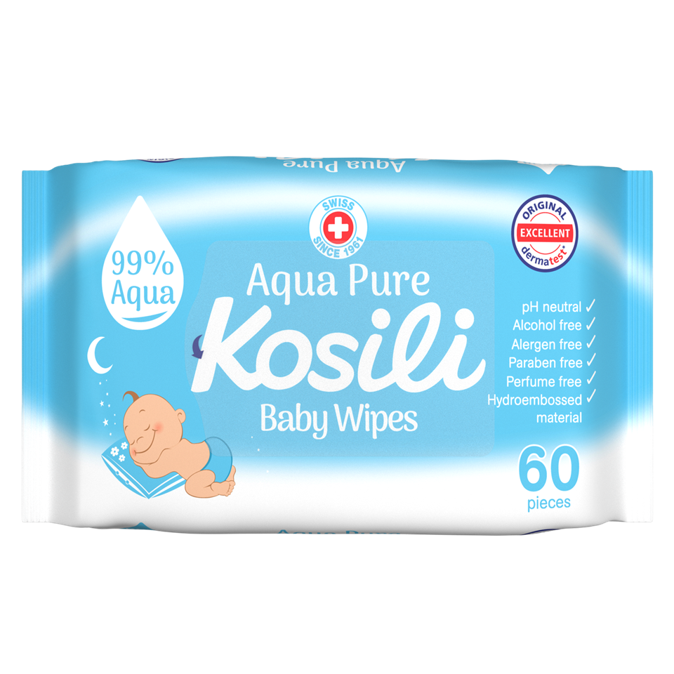 Vlazne maramice Kosili Aqua pure 60/1