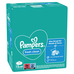 Vlazne maramice Pampers Fresh 15x80 kom