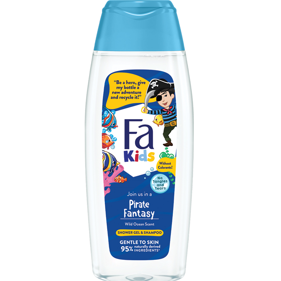 Gel za tusiranje Pirate FA kids 400ml