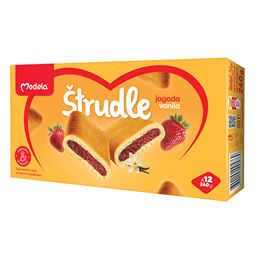 Strudla jagoda i vanila Medela 240g